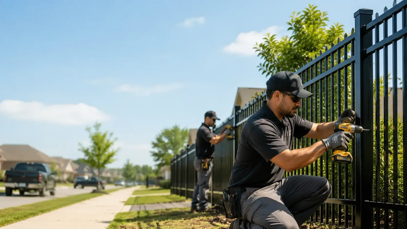 Metal Fence Installation in East Springfield, OH